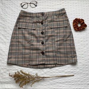 Urban Outfitters A-Line Plaid Skirt - Size S (NWT)